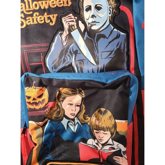 Halloween Safety A Sitters Guide Michael Myers Backpack by Steven Rhodes NEW - Picture 4 of 4